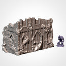Infected Ruins GW 10th 3D printed terrain view 11