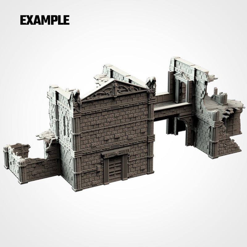 The Last Temples 3D printed terrain view 11