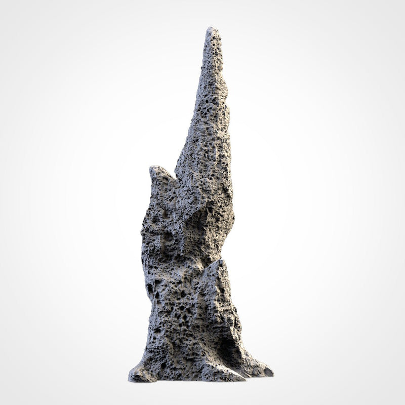 Volcanic Rocks 3D printed terrain view 11