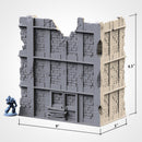City Ruins WTC Set 01 3D printed terrain view 11
