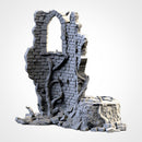 Abandoned City Ruins 3D printed terrain view 11
