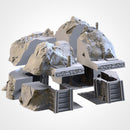 Bunkers 3D printed terrain view 11