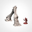 Dead Giant Mammoths 3D printed terrain view 11