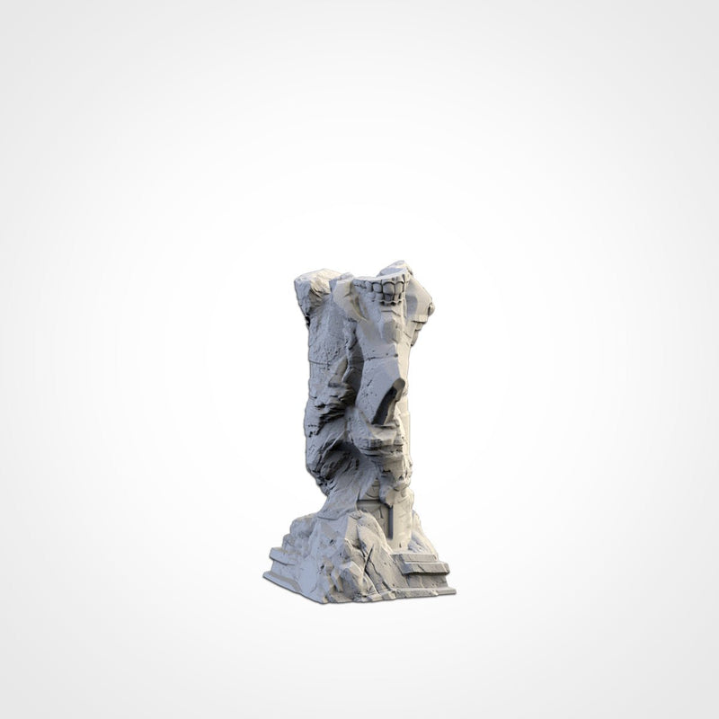 Death Valley 3D printed terrain view 11