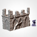 Abandoned Ruins GW 10th 3D printed terrain view 11