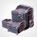 City Sci-Fi 3D printed terrain view 11