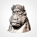 Orcish Monuments II 3D printed terrain view 11