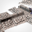 Modular Trenches WWII 3D printed terrain view 11