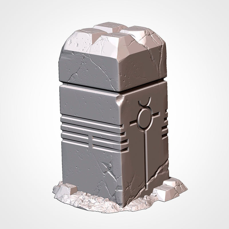 Xenos Monoliths 3D printed terrain view 11