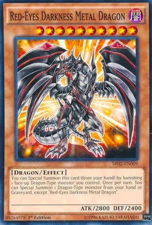 Red Eyes Darkness Metal Dragon (SR02-EN009) [SR02]