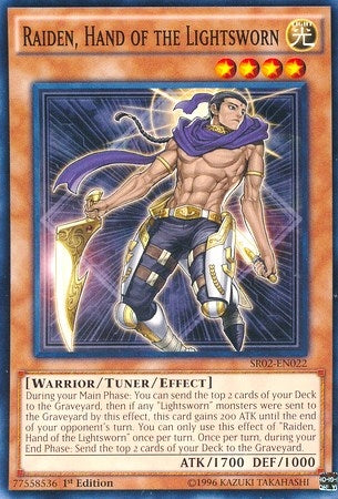 Raiden Hand of the Lightsworn (SR02-EN022) [SR02]