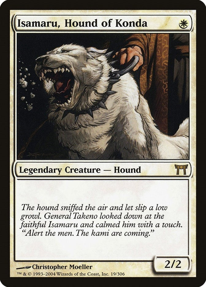 Isamaru Hound of Konda (19) [CHK]