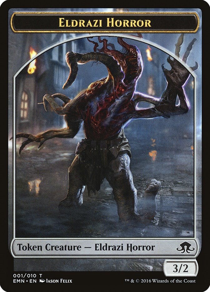 Eldrazi Horror Token (1) [EMN]