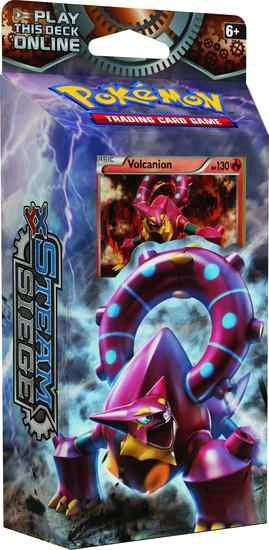 Steam Siege Theme Deck Gears of Fire Volcanion [STS]