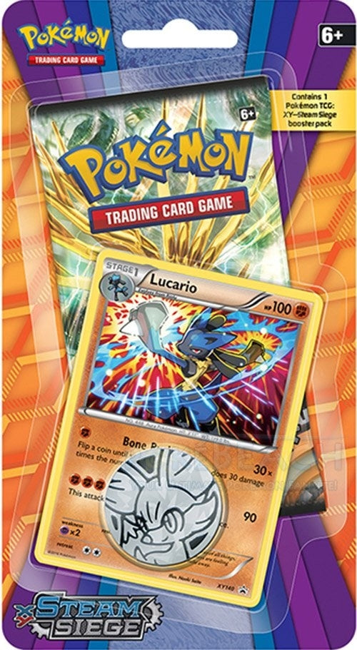 Steam Siege Single Pack Blister Lucario [STS]
