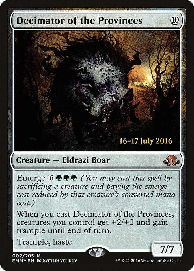 Decimator of the Provinces (2) [PRE]