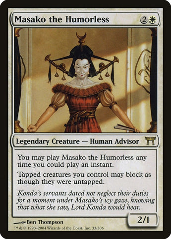 Masako the Humorless (33) [CHK]