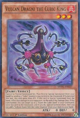 Vulcan Dragni the Cubic King (MVP1-EN037) [MVP1]