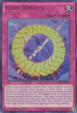 Cubic Rebirth (MVP1-EN043) [MVP1]