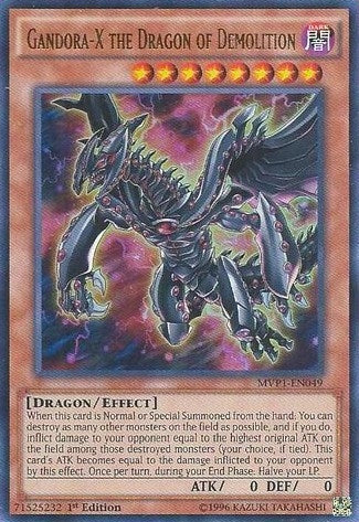 Gandora X the Dragon of Demolition (MVP1-EN049) [MVP1]