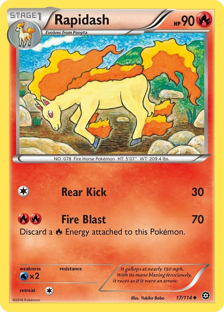 Rapidash (17/114) [STS]