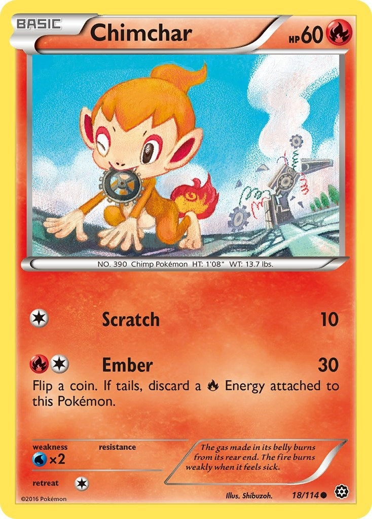 Chimchar (18/114) [STS]