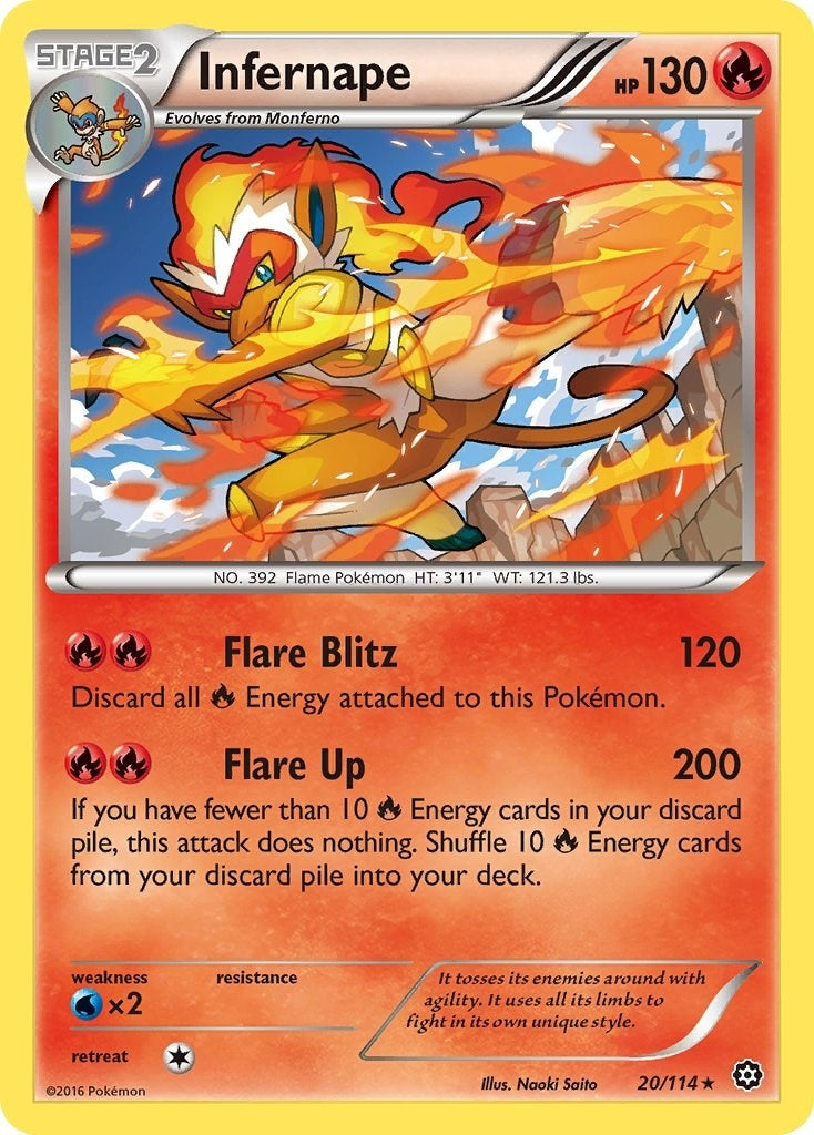 Infernape (20/114) [STS]