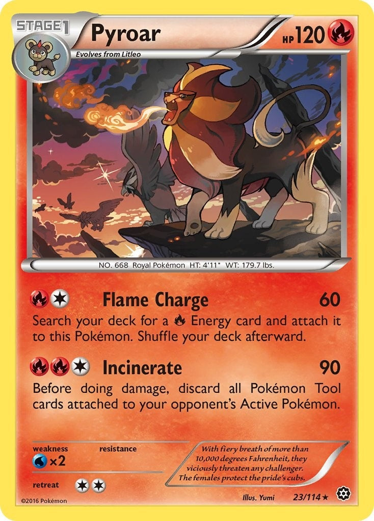 Pyroar (23/114) [STS]