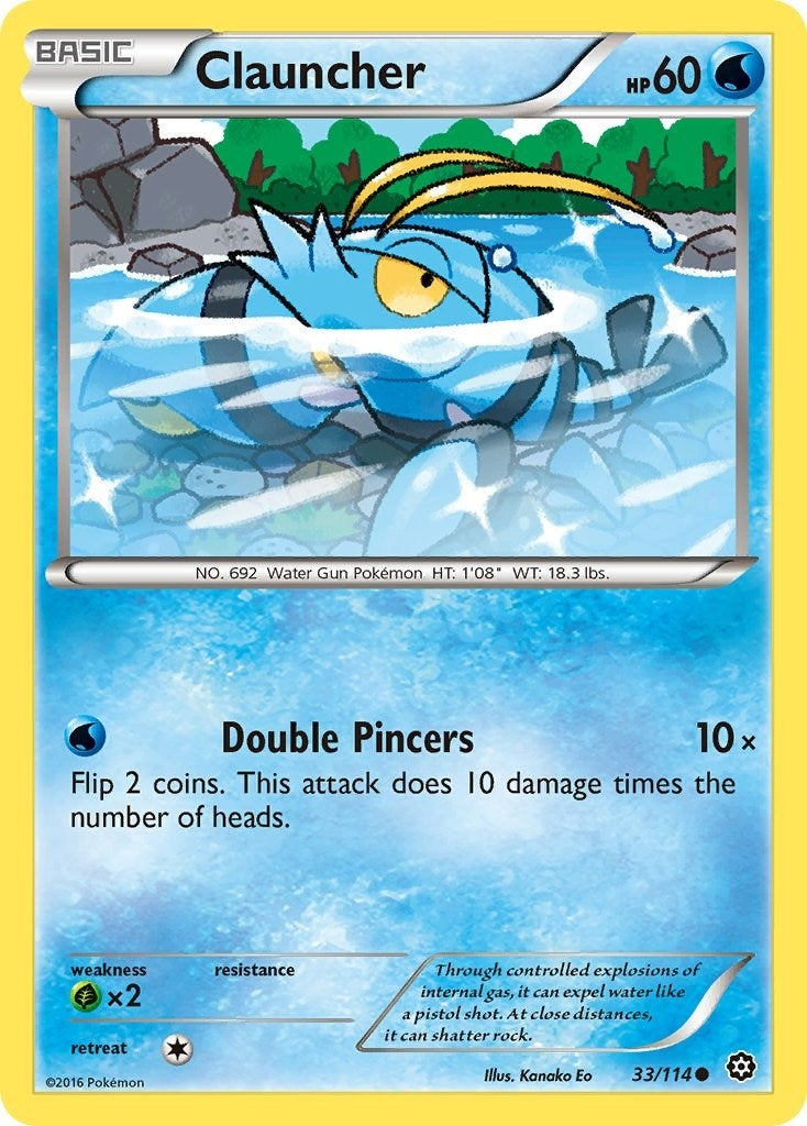 Clauncher (33/114) (XY - Steam Siege)