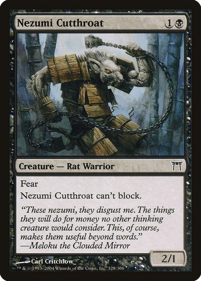 Nezumi Cutthroat (128) [CHK]
