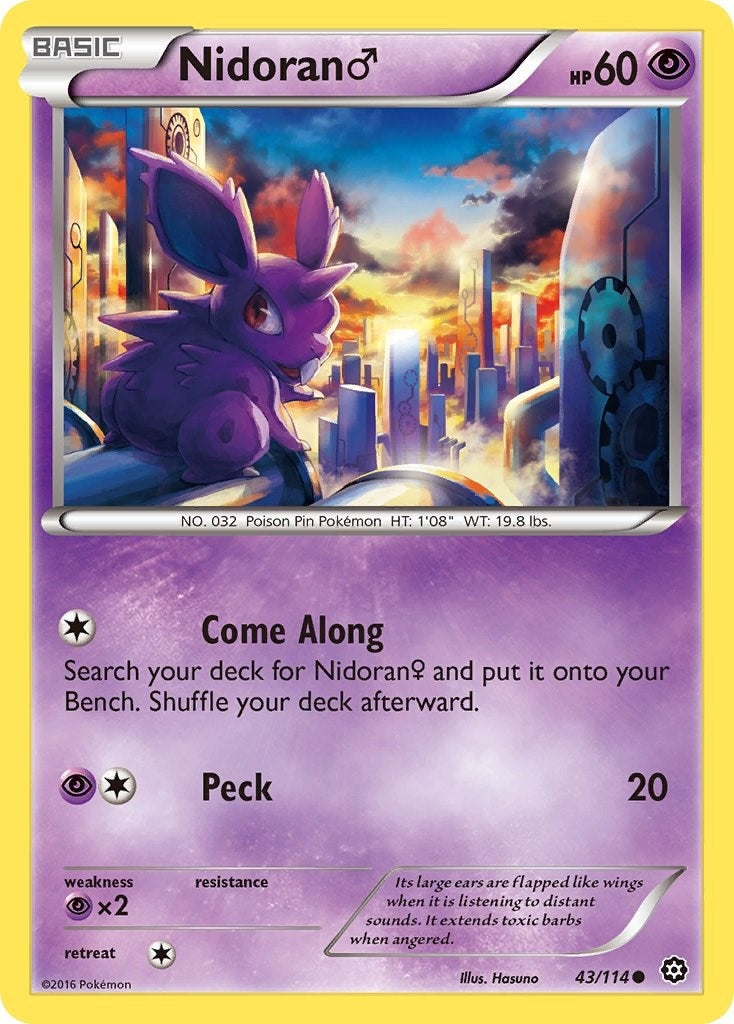 Nidoran M (43/114) [STS]
