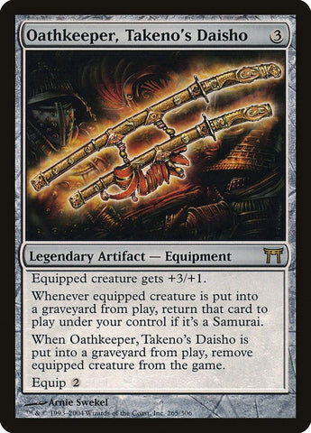 Oathkeeper Takenos Daisho (265) [CHK]