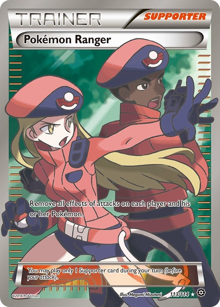Pokemon Ranger (Full Art) (113/114) (XY - Steam Siege)