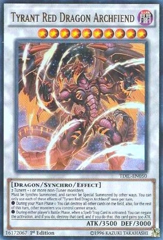 Tyrant Red Dragon Archfiend (TDIL-EN050) [TDIL]