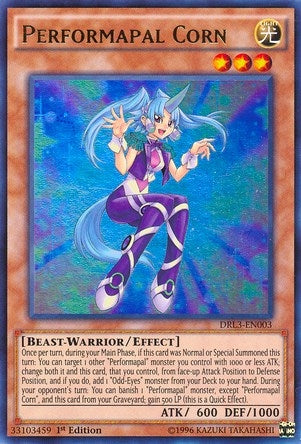 Performapal Corn (DRL3-EN003) [DRL3]