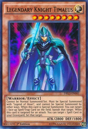 Legendary Knight Timaeus (DRL3-EN041) [DRL3]