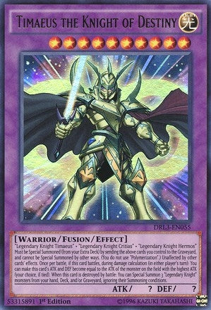 Timaeus the Knight of Destiny (DRL3-EN055) [DRL3]
