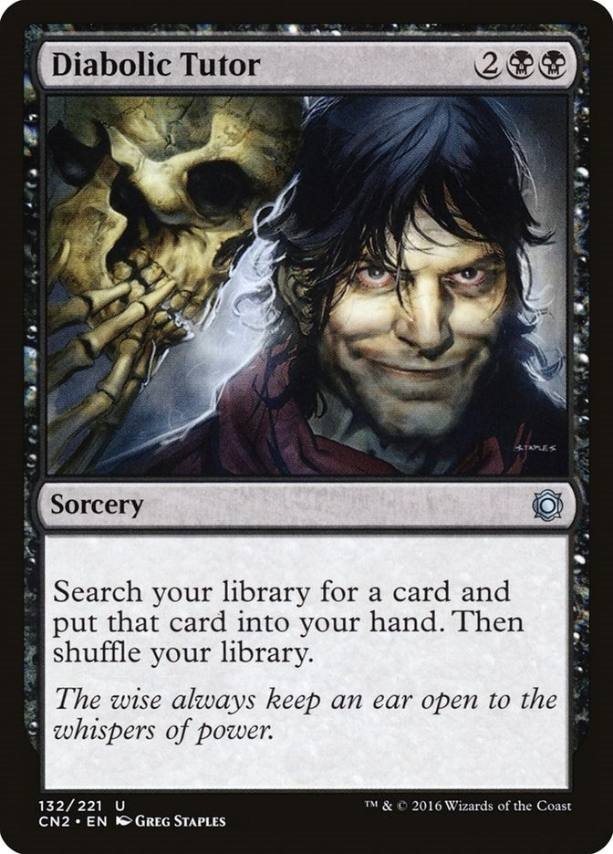 Diabolic Tutor (132) [CN2]