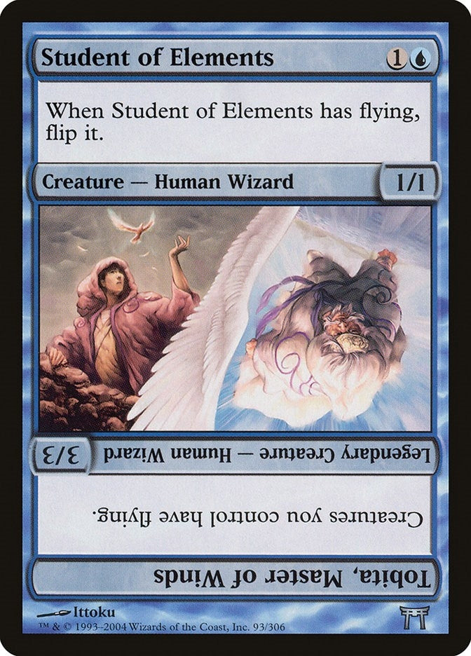 Student of Elements Tobita Master of Winds (93) [CHK]