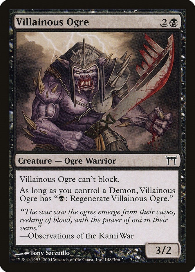 Villainous Ogre (148) [CHK]