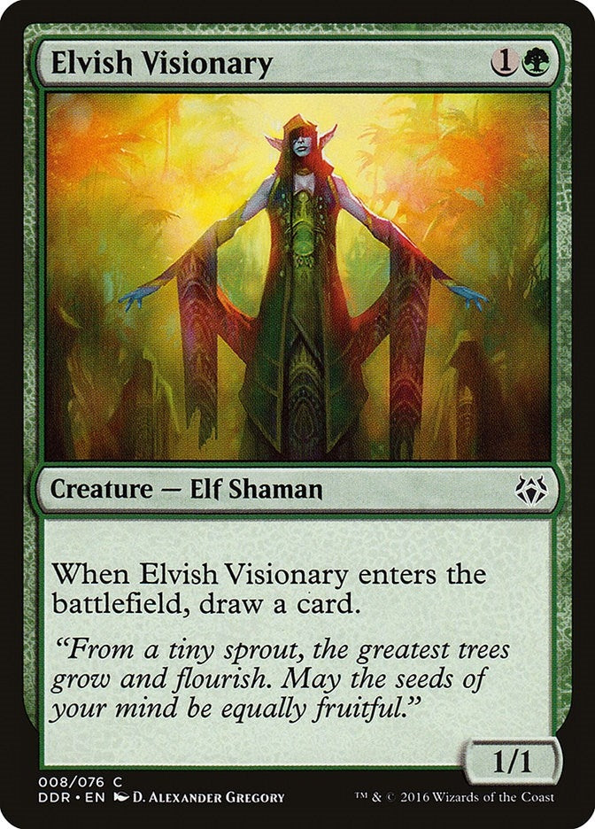 Elvish Visionary (8) [DDR]
