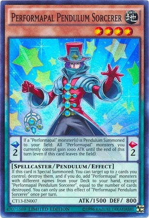 Performapal Pendulum Sorcerer (CT13-EN007) [CT13]