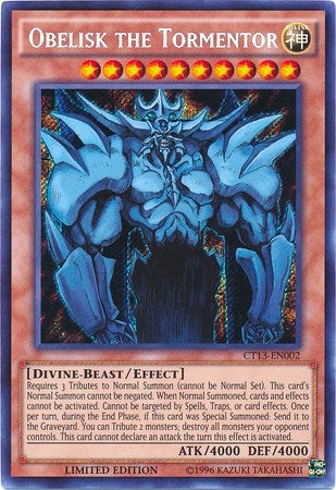 Obelisk the Tormentor (CT13-EN002) [CT13]