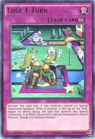 Lose 1 Turn (MP16-EN034) [MP16]