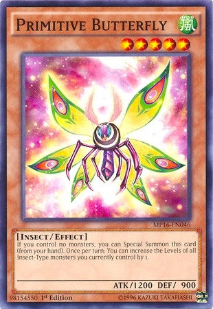 Primitive Butterfly (MP16-EN046) [MP16]
