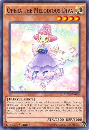 Opera the Melodious Diva (MP16-EN054) [MP16]