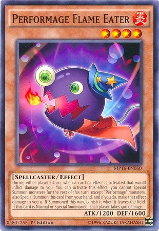 Performage Flame Eater (MP16-EN060) [MP16]