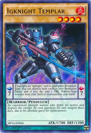 Igknight Templar (MP16-EN066) [MP16]