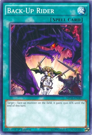 Back Up Rider (MP16-EN087) [MP16]