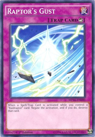 Raptors Gust (MP16-EN090) [MP16]